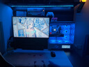瓦爾基里（VALKYRIE）VK03 LITE電競機箱帶顯示屏海景房全景無立柱觸摸屏ATX背插360水冷270°全視白色游戲屏顯電腦機箱 VK03白色+B360水冷+棱鏡風扇*7把 曬單實拍圖