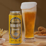1號會(huì )員店（One's Member）拉格壹號 小麥精釀黃啤酒全麥釀造500ml*24罐整箱裝 蘇超看球 曬單實(shí)拍圖