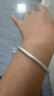 周六福（ZLF）S999足銀手鐲女亮面時(shí)尚氣質(zhì)實(shí)心清冷柳葉鐲 24.40g手鐲-60mm 曬單實(shí)拍圖
