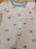 貝瑞加（Babyprints）嬰兒連體衣2件裝寶寶夏季長(cháng)袖爬服純棉哈衣柔軟家居內衣 藍73 曬單實(shí)拍圖