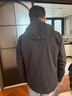 KOLON SPORT/可隆羽絨三合一夾克 男子防水防風(fēng)透濕戶(hù)外沖鋒衣2級 LHJK5WNT13-BK 黑色 L 175/96A 曬單實(shí)拍圖
