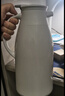 JEKO&JEKO保溫壺家用熱水瓶暖水壺宿舍大容量開(kāi)水瓶玻璃內膽 1.6L淺灰色 曬單實(shí)拍圖