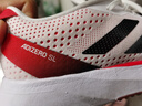 adidas 閃充跑鞋 ADIZERO SL訓練備賽馬拉松體測跑鞋男女阿迪達斯 白色/黑色/淺紅   43 曬單實(shí)拍圖