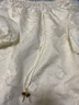 茵曼（INMAN）法式萊賽爾刺繡襯衣2025夏季女裝新款圓領(lǐng)燈籠袖露肩上衣 奶油黃 M 曬單實(shí)拍圖