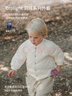 white wheat女童2024冬季新款羽絨服厚男孩冬裝三防白鴨絨羽絨外套 米白 90cm 曬單實拍圖