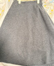優(yōu)衣庫女裝絨面針織喇叭中裙/半身裙裙子481434 08 深灰色 L /160/72A 曬單實(shí)拍圖