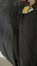 森馬（Semir）牛仔褲男秋純棉闊腿彎刀褲25做舊復古長(cháng)褲寬松弧形褲10A525124101 曬單實(shí)拍圖