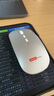 聯(lián)想（Lenovo）無(wú)線(xiàn)鼠標靜音Typec充電學(xué)習商務(wù)辦公鼠標輕薄便攜筆記本臺式電腦一體機外設接收器鼠標配鼠標墊 星耀銀 無(wú)線(xiàn)鼠標+鼠標墊 曬單實(shí)拍圖