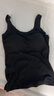 浪莎免穿文胸背心女帶胸墊一體式內搭打底大碼性感百搭高彈透氣小吊帶 曬單實(shí)拍圖