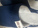 回力日系柔軟情侶棉拖秋冬家居室內保暖棉鞋男款HL0006藍色42-43碼 曬單實(shí)拍圖