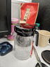 尚明（SAMADOYO）玻璃內膽飄逸杯茶水分離懶人泡茶壺一鍵過(guò)濾泡茶神器家用茶具套裝 單壺500ml 曬單實(shí)拍圖