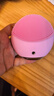 斐珞爾（FOREO）露娜洗臉儀LUNA mini2凈透潔面儀平衡油脂洗臉儀電動 清潔毛孔洗臉神器 粉色 曬單實拍圖