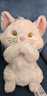 迪士尼（Disney）商店冬日閃閃系列瑪麗貓公仔玩34cm?毛絨玩具生日禮物送女友 曬單實(shí)拍圖