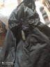 馬登工裝  美式休閑戶(hù)外運動(dòng)連帽機能外套抽繩黑色尼龍風(fēng)衣男 黑色 2XL 曬單實(shí)拍圖