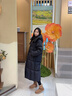 波司登（BOSIDENG）25新款羽絨服女長(cháng)款90絨泡芙高充絨遮肉顯瘦冬厚款外套B250243108 【趨勢推薦】幻夜黑-自然光8633 XS 155/80A 體重約100斤以?xún)?曬單實(shí)拍圖