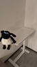 宜家（IKEA）BOLLSIDAN波席當移動(dòng)床邊桌升降桌簡(jiǎn)易電腦桌書(shū)桌家用懶人桌子 筆記本支架白色+杯架 曬單實(shí)拍圖