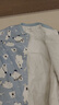 英氏（YEEHOO）連體衣夾棉哈衣爬服寶寶保暖棉服秋冬季和尚服 冬川夾棉襟哈 90cm 曬單實(shí)拍圖