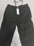 森馬（Semir）休閑褲男工裝褲寬松直筒褲子秋季戶外長褲純棉松緊腰101524127112 曬單實(shí)拍圖