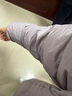 雅鹿三防短款羽絨服女冬免洗戶(hù)外休閑蓄熱保暖連帽加厚面包服外套 煙霧紫 M 【推薦110-125斤】 曬單實(shí)拍圖