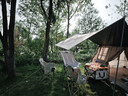 牧高笛（MOBIGARDEN）自動(dòng)充氣床 戶(hù)外露營(yíng)內置泵雙人氣墊床充氣墊 NX24663013 和風(fēng)沙 曬單實(shí)拍圖
