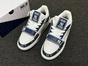 美職棒官方男女休閑板鞋厚底增高老花鞋子明星同款 3ASXCMM4N-50NYS 265 曬單實(shí)拍圖