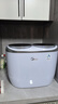 美的（Midea）分區(qū)洗波輪迷你洗衣機 MNBB10VH70E 內衣洗衣機小型嬰兒懶人洗衣機 雙子座 同洗同脫 國家補貼 曬單實拍圖