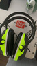 3M隔音耳罩睡覺(jué)防噪音工業(yè)降噪33db 黑綠色X4A耳罩 1副 曬單實(shí)拍圖