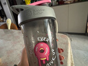 Blender Bottle 蛋白粉搖搖杯運(yùn)動水杯 大容量塑料杯帶刻度健身便攜攪拌男士女生 tritan甜甜圈800ml（贈咖啡杯） 曬單實拍圖