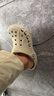 卡駱馳（CROCS）洞洞鞋貝雅男鞋女鞋輕便耐磨一腳蹬拖鞋休閑鞋|10126 裸粉-6PI 37 /38(230mm) 曬單實(shí)拍圖