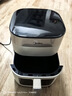 美的（Midea）空氣炸鍋免翻面 智能電子觸控 可視大視窗 家用實(shí)用大容量6.5L 空氣炸鍋微波爐烤箱一體機 KZC6517 曬單實(shí)拍圖