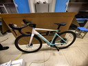 喜德盛公路自行車(chē)2025款AD350碳纖前叉座管功率計齒盤(pán)鋁合金超輕氣動(dòng) 流光青 540mm（適合身高175-185cm） 曬單實(shí)拍圖
