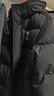 鴨鴨（YAYA）王一博同款冰殼系列戶(hù)外極寒羽絨服男士新款長(cháng)款情侶加厚女外套 青光黑色【現貨速發(fā)】 2XL /185充絨292克 曬單實(shí)拍圖