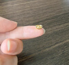 賽菲爾生日禮物黃金足金999.9投資金攢金收藏金豆存錢 金元寶 約1克 曬單實(shí)拍圖