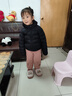 班尼路（Baleno）兒童棉服2025冬季新款中大童冬裝輕薄連帽棉衣男女童棉襖保暖內膽 曬單實(shí)拍圖