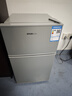 HYUNDAI（韓國現代） 小冰箱 冰箱小型雙開(kāi)門(mén) 迷你雙門(mén)家用宿舍租房冷藏冷凍電冰箱節能省電 68L銀【節能省電+高性?xún)r(jià)比】 曬單實(shí)拍圖