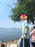 ASK JUNIOR兒童套裝男童2025夏涼感薄款兒童短袖t恤短褲兩件 綠色  160  曬單實(shí)拍圖