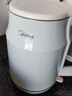 美的（Midea）電熱水壺 2L大容量 1800W大功率速沸 雙層防燙 304不銹鋼無(wú)縫內膽 燒水壺電水壺 SH20M119 曬單實(shí)拍圖