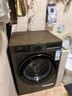 TCL超旋風(fēng)10公斤變頻滾筒洗衣機全自動(dòng)家用超薄1400轉1.2洗凈比MIX速溶洗以舊換新國家補貼G100V3R-BS 曬單實(shí)拍圖