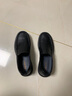 森達休閑皮鞋男牛皮軟面一腳蹬套腳懶人鞋商務(wù)正裝鞋JDZ03DM4 黑色 39 曬單實(shí)拍圖