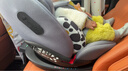 袋鼠爸爸（EURO KIDS）安全座椅嬰兒0-12歲360度旋轉兒童車(chē)載汽車(chē)用座椅 星途3灰色 曬單實(shí)拍圖