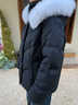 ONLYONLY2025冬季新款90白鴨絨面料珠光可拆卸毛領(lǐng)羽絨服女|125423011 E40豪華黑色 XS 曬單實(shí)拍圖