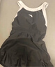 安踏小蠻腰泳衣女士連體裙式保守修身顯瘦抗氯速干溫泉泳裝小A裙 XL 曬單實(shí)拍圖