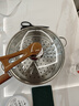 三四鋼雪平鍋316L不銹鋼奶鍋輔食小鍋湯泡面煮鍋20cm食品級(jí)一體成型加厚 曬單實(shí)拍圖
