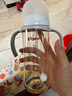 貝親（Pigeon）自然離乳 PPSU重力球吸管雙把手奶瓶 330mL 12月+ AA253 曬單實(shí)拍圖