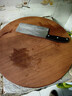 木雅軒花梨木菜板抗菌防霉家用實(shí)木整木砧板圓形案板切菜板廚房占板菜墩 曬單實(shí)拍圖