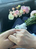AVHE鉆石戒指18K金AU750白50分克拉鉆戒四爪培育鉆石男送女戒訂結婚禮 IGI雙證鉆石四爪戒-鉑金-30分D色VVS 曬單實(shí)拍圖