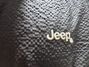 吉普（JEEP）短袖T恤男士涼感polo衫男潮牌寬松半拉鏈速干上衣服男裝 黑色 2XL 曬單實(shí)拍圖