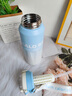 GCCDGM日本品牌兒童保溫杯學(xué)生上學(xué)專(zhuān)用吸管杯子高顏值大容量運動(dòng)水杯 太空銀 800ml 曬單實(shí)拍圖