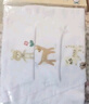 全棉時(shí)代嬰兒隔汗巾紗布吸汗兒童寶寶幼兒園純棉墊背巾小熊小鹿小貓3條/袋 曬單實(shí)拍圖