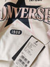Converse 匡威男女童純棉長袖T恤2025秋季新款插肩袖兒童復(fù)古印花休閑上衣 糖霜粉 130 /64 【建議身高116-122cm】 曬單實(shí)拍圖